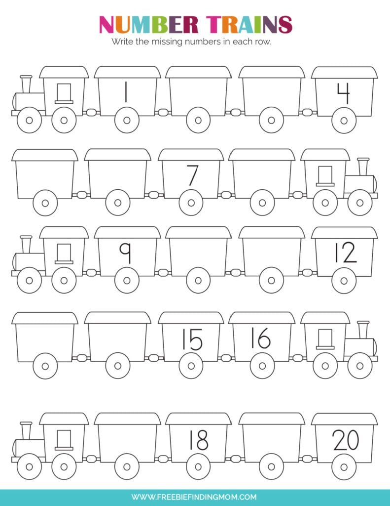 Printable Tracing Numbers Worksheets For Kindergarten pertaining to Free Printable Numbers Worksheets