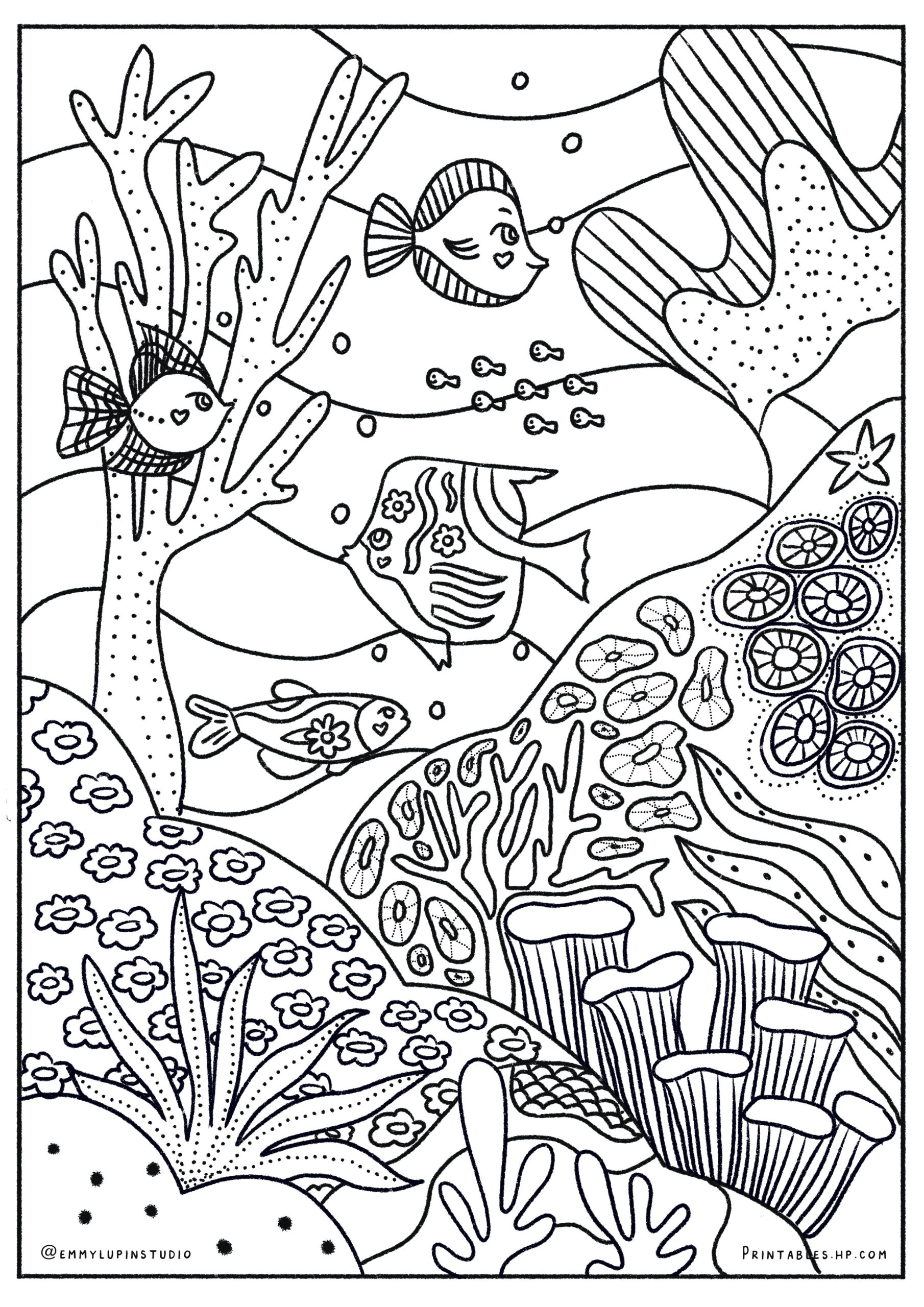 Printables - Free Coloring Pages &amp;amp; Learning Worksheets | Hp pertaining to Free Printable Coloring Worksheets