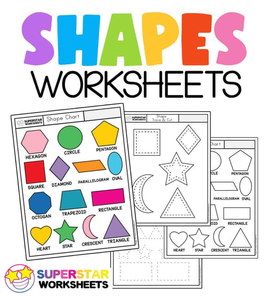 Shape Worksheets - Superstar Worksheets throughout Free Printable Shape Worksheets