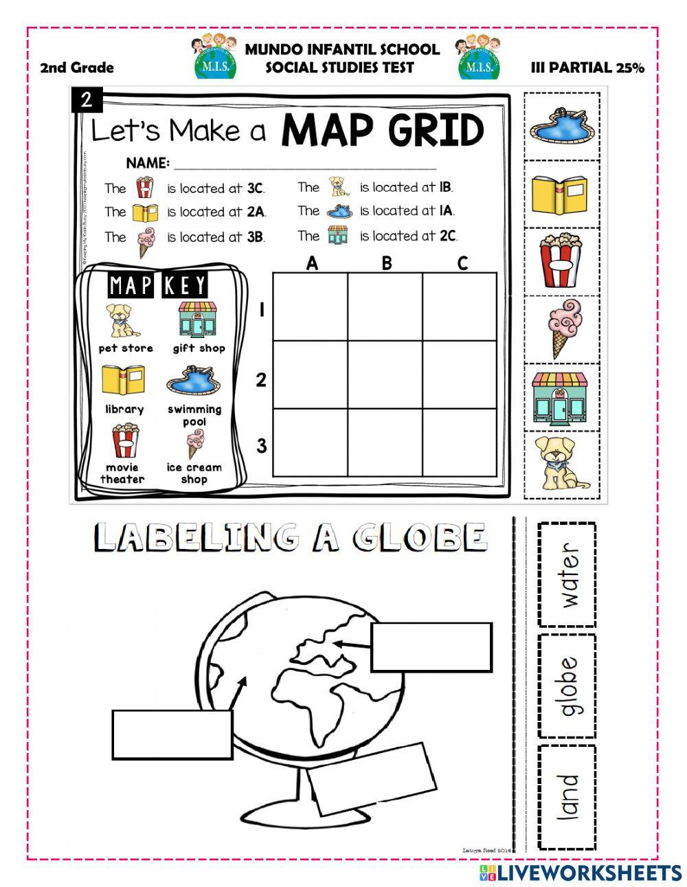 Social Studies Online Exercise For 2Nd Grade | Live Worksheets for Free Printable 2Nd Grade Social Studies Worksheets