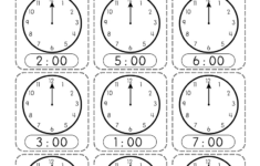 Telling Time Worksheet - Free Printable, Digital, &amp; Pdf within Free Printable Worksheets For Telling Time