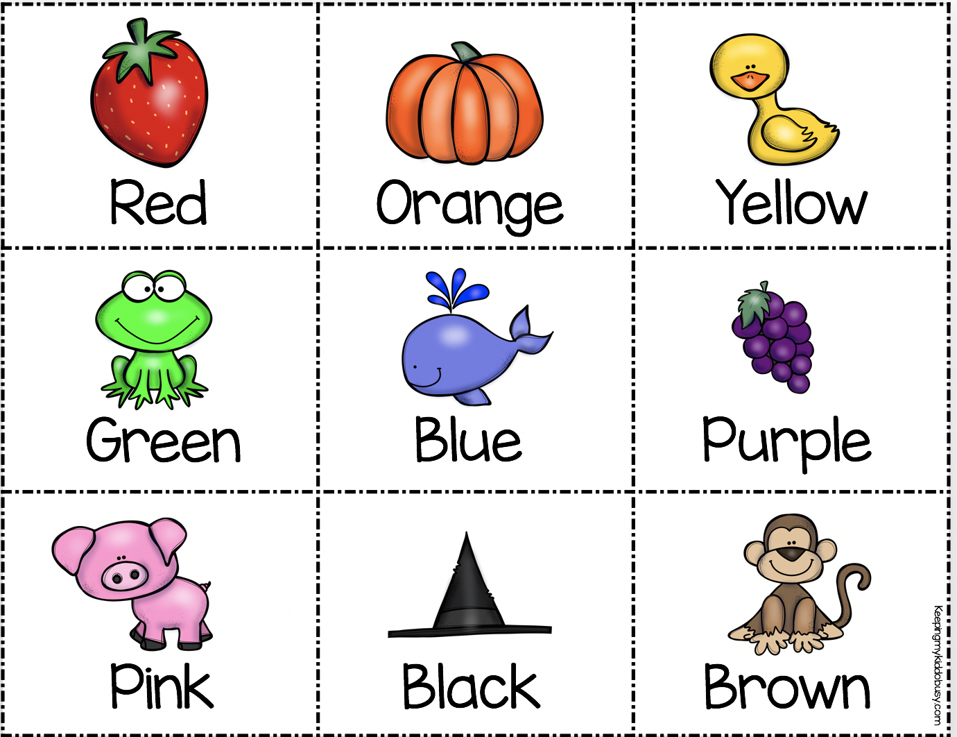 Toddlers — Keeping My Kiddo Busy pertaining to Free Printable Worksheets For 1 Year Olds