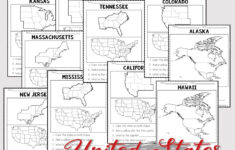 United States Regions Worksheets And Printables | Homeschool regarding Free Printable Us Regions Worksheets
