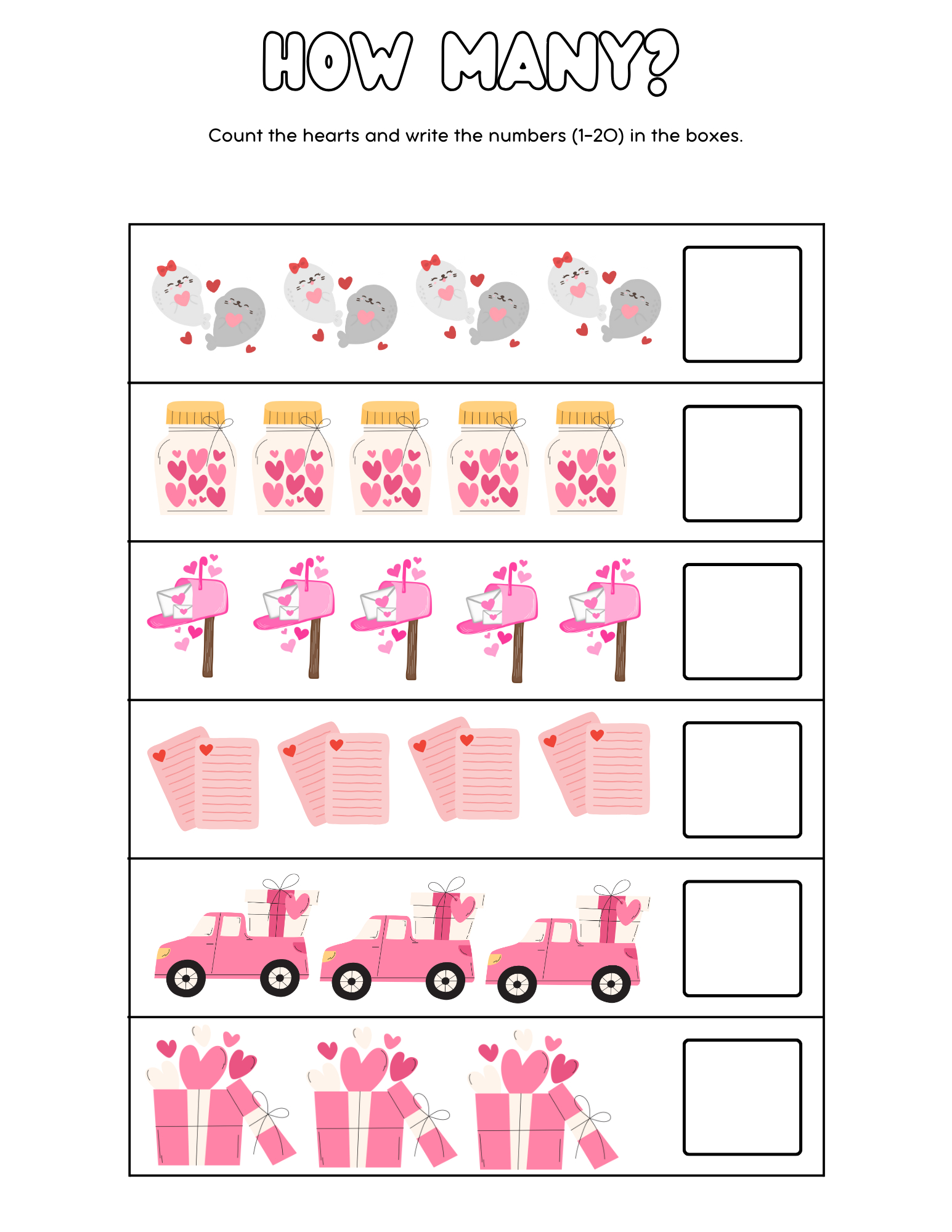 Valentine&amp;#039;S Day Activity Pack Free Printable For Kids — Tiaras in Kindergarten Free Printable Kindergarten Valentine&amp;amp;#039;s Day Worksheets
