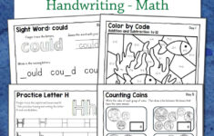 1St Grade Summer Review Worksheets – Week 1 - Mamas Learning Corner with regard to 1st Grade Worksheets Printable Free
