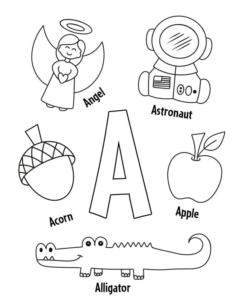 Free Letter A Worksheets For Preschool! ⋆ The Hollydog Blog inside Free Printable Letter A Worksheets Preschool