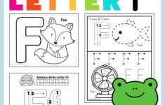 Letter F Preschool Printables - Preschool Mom within Letter F Free Printable Worksheets