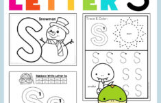 Letter S Preschool Printables - Preschool Mom with regard to Letter S Worksheets Free Printable