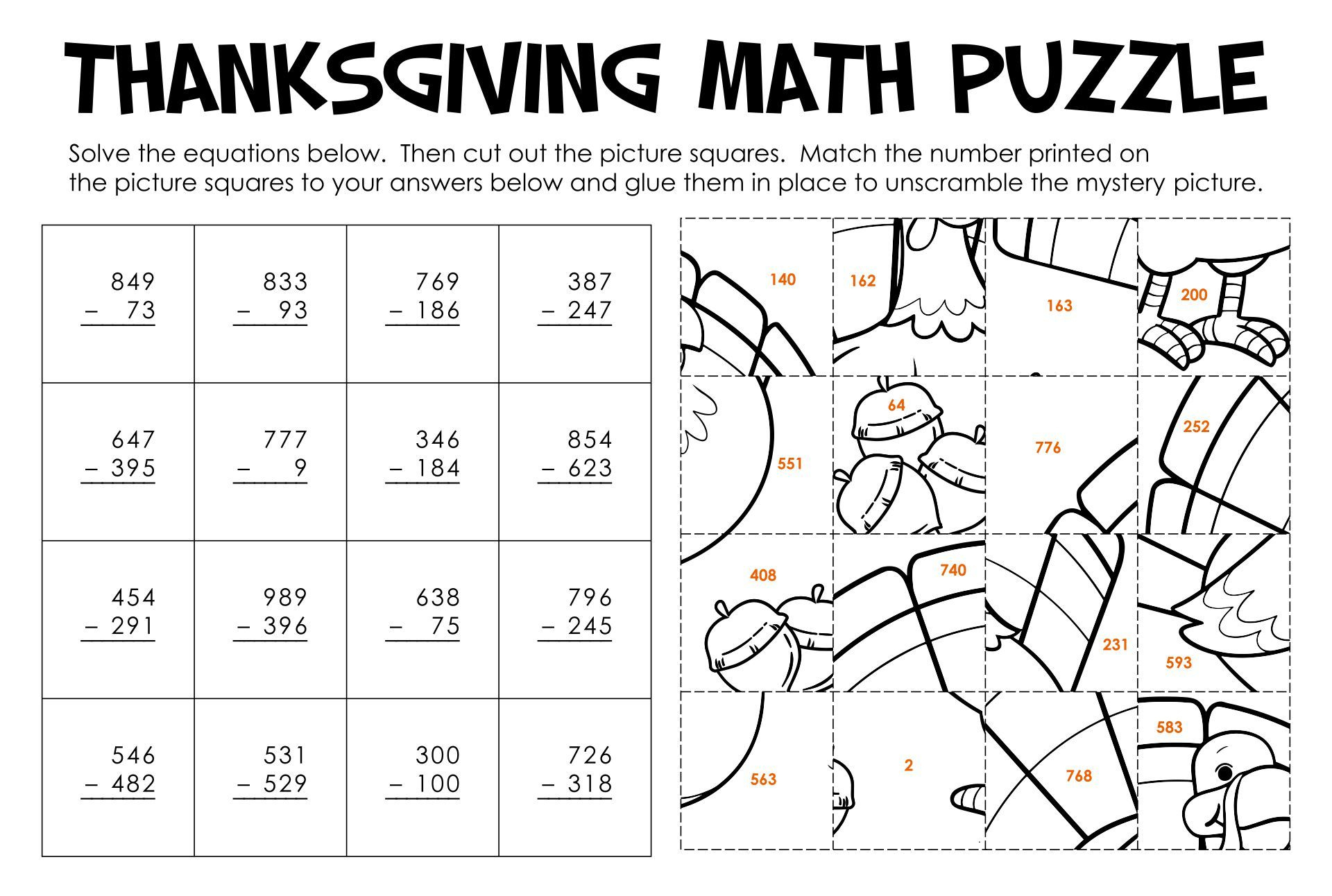 4Th Grade Math Worksheets For Thanksgiving - 15 Free Pdf intended for 4th Grade Thanksgiving Math Worksheets