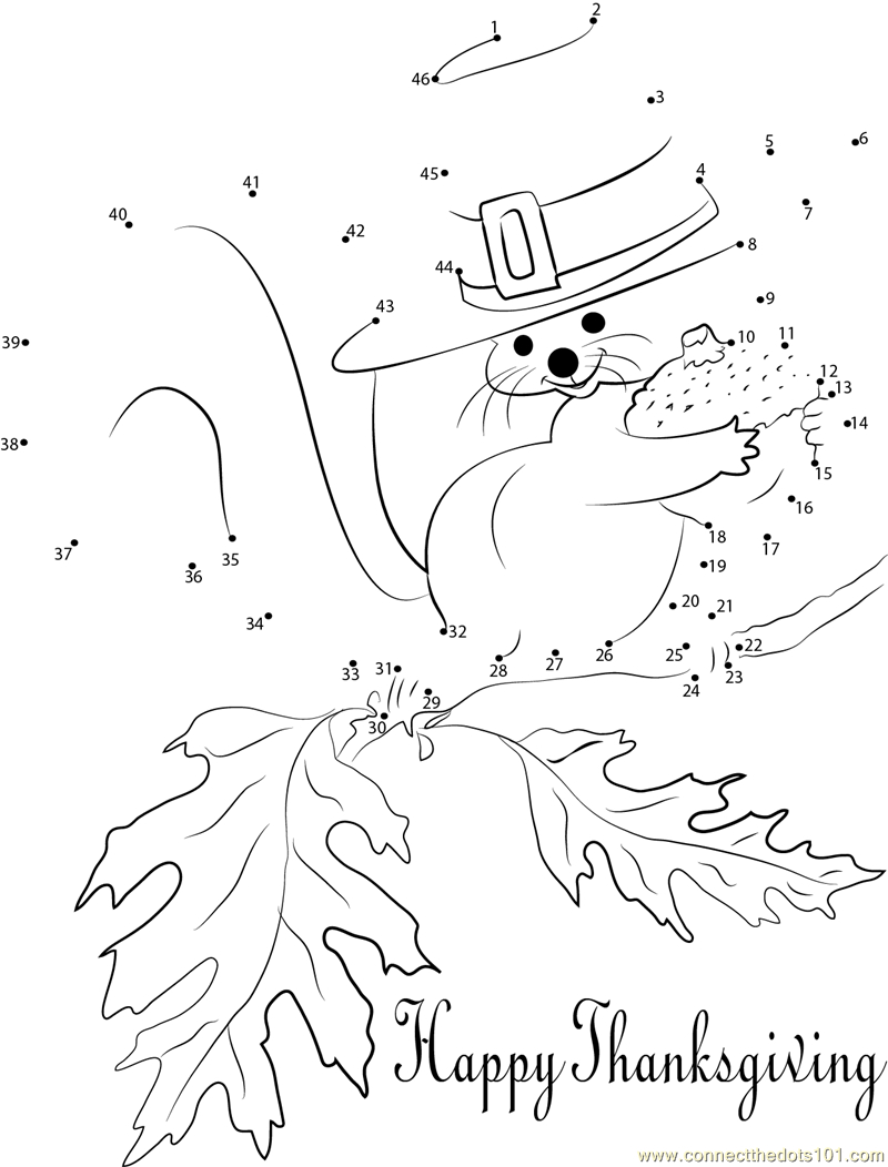 Beautiful Thanksgiving Day Dot To Dot Printable Worksheet for Thanksgiving Dot To Dot Worksheets