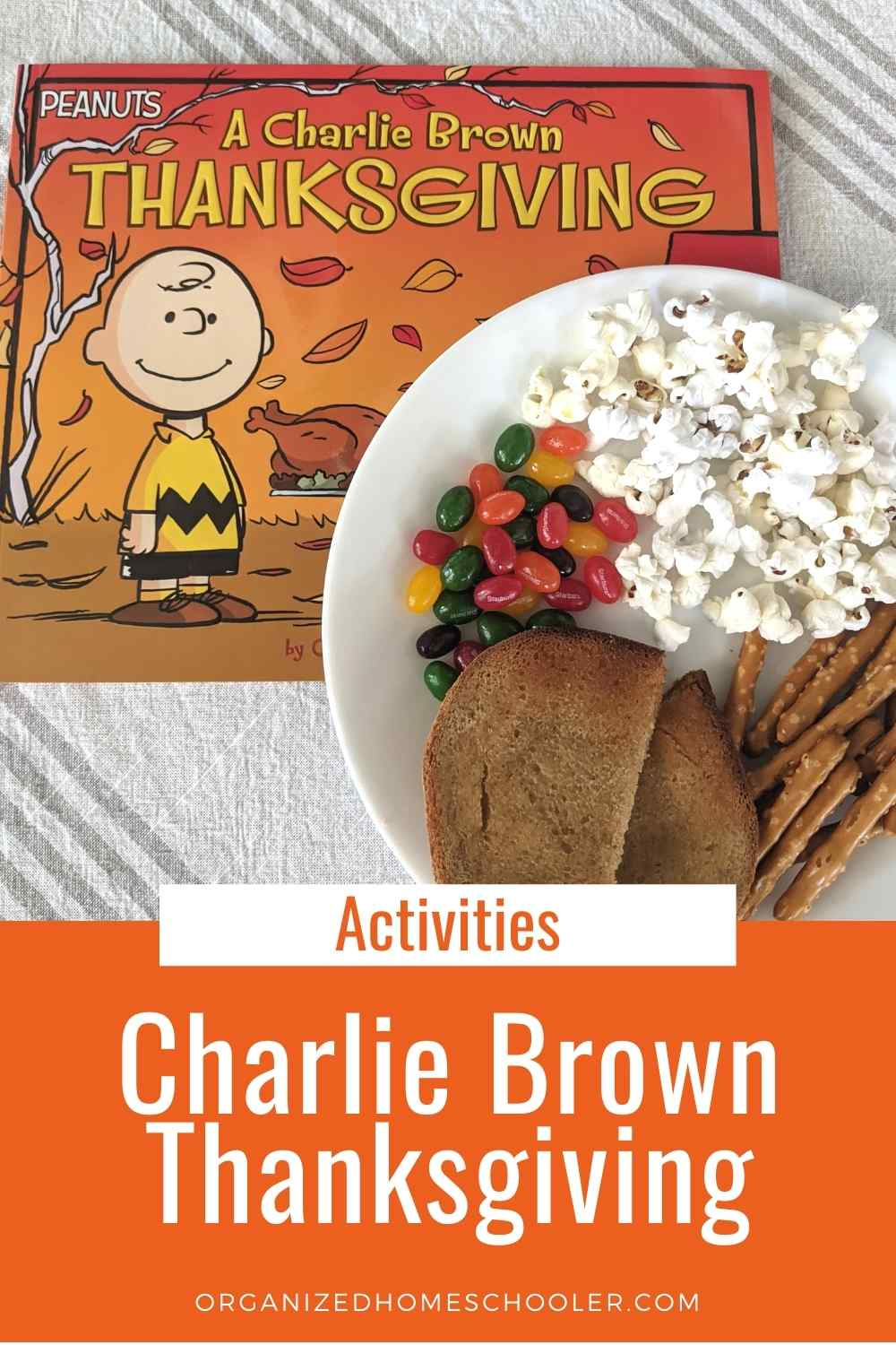 Charlie Brown Thanksgiving Activities ~ The Organized Homeschooler inside A Charlie Brown Thanksgiving Worksheet