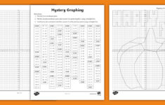 Fall Pumpkin Mystery Graphing Worksheet For 6Th-8Th Grade intended for Thanksgiving Pumpkin Graphing Worksheet