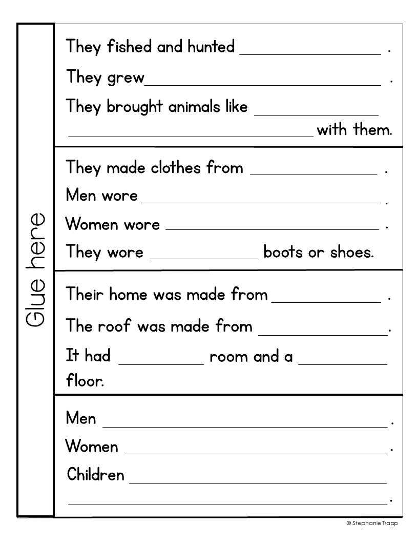 First Thanksgiving Unit For Kindergarten And First Grade - Primary for The First Thanksgiving Worksheets Lessons and Printables