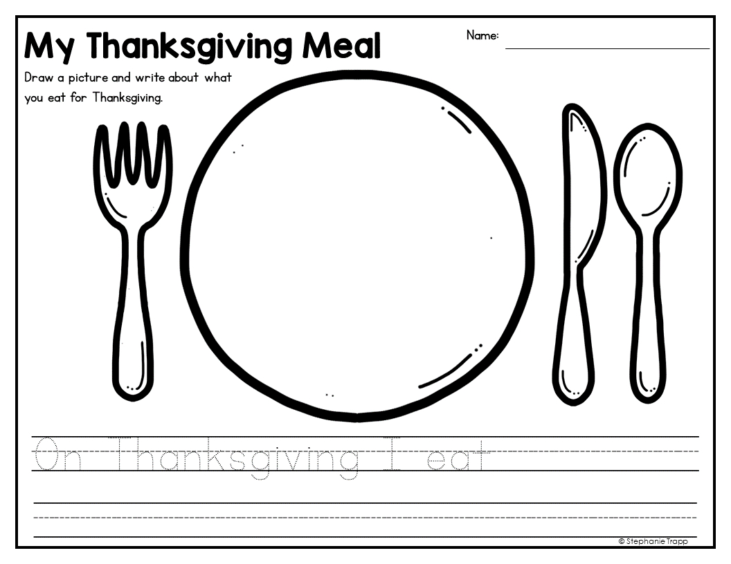First Thanksgiving Unit For Kindergarten And First Grade - Primary inside The First Thanksgiving Worksheets Lessons And Printables