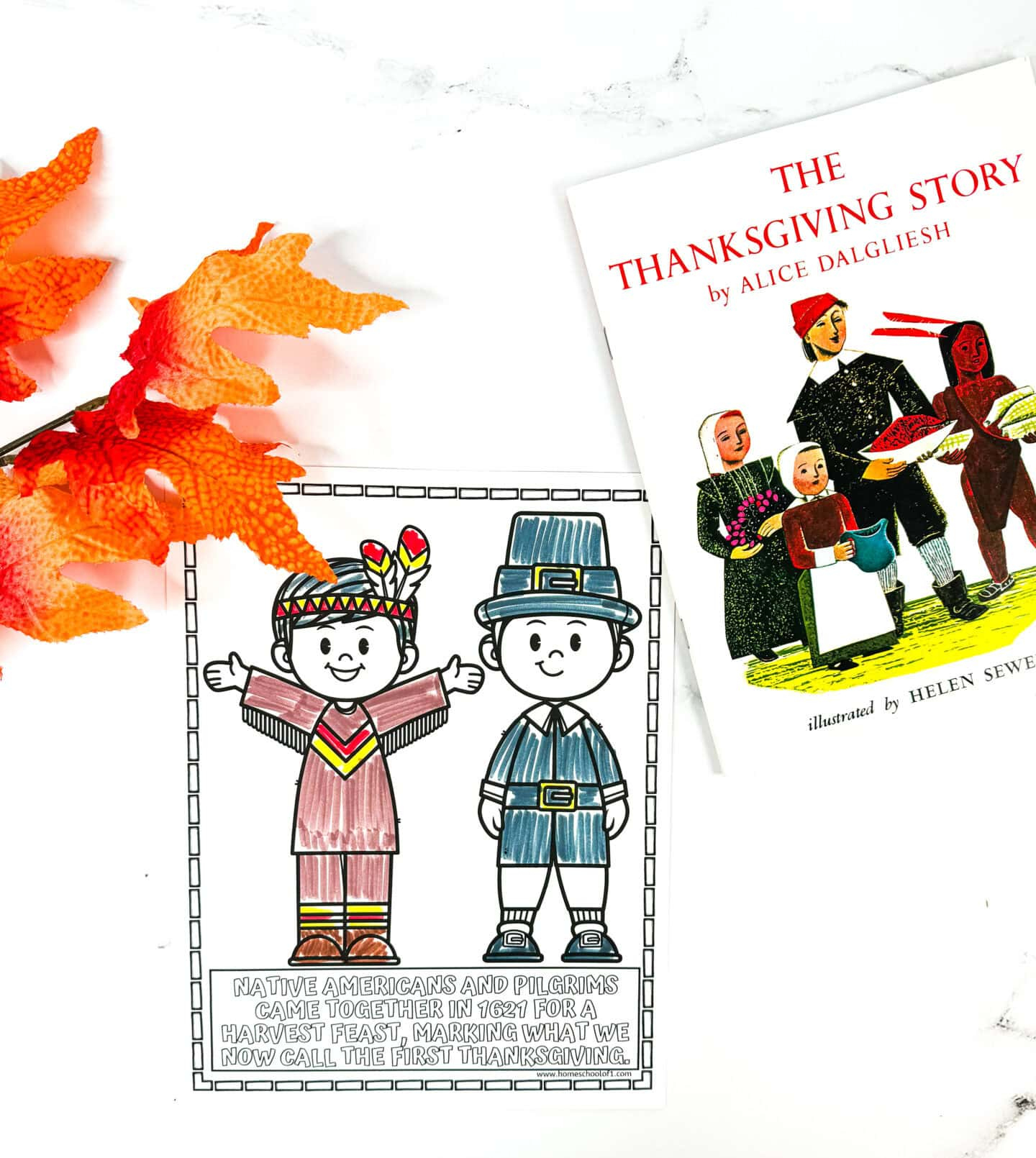 Free History Of Thanksgiving Coloring Page regarding The Real Story Of Thanksgiving History Channel Worksheet