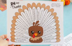Free Printable Gratitude Thanksgiving Turkeys - Play Party Plan with regard to Turkey Thanksgiving Worksheet