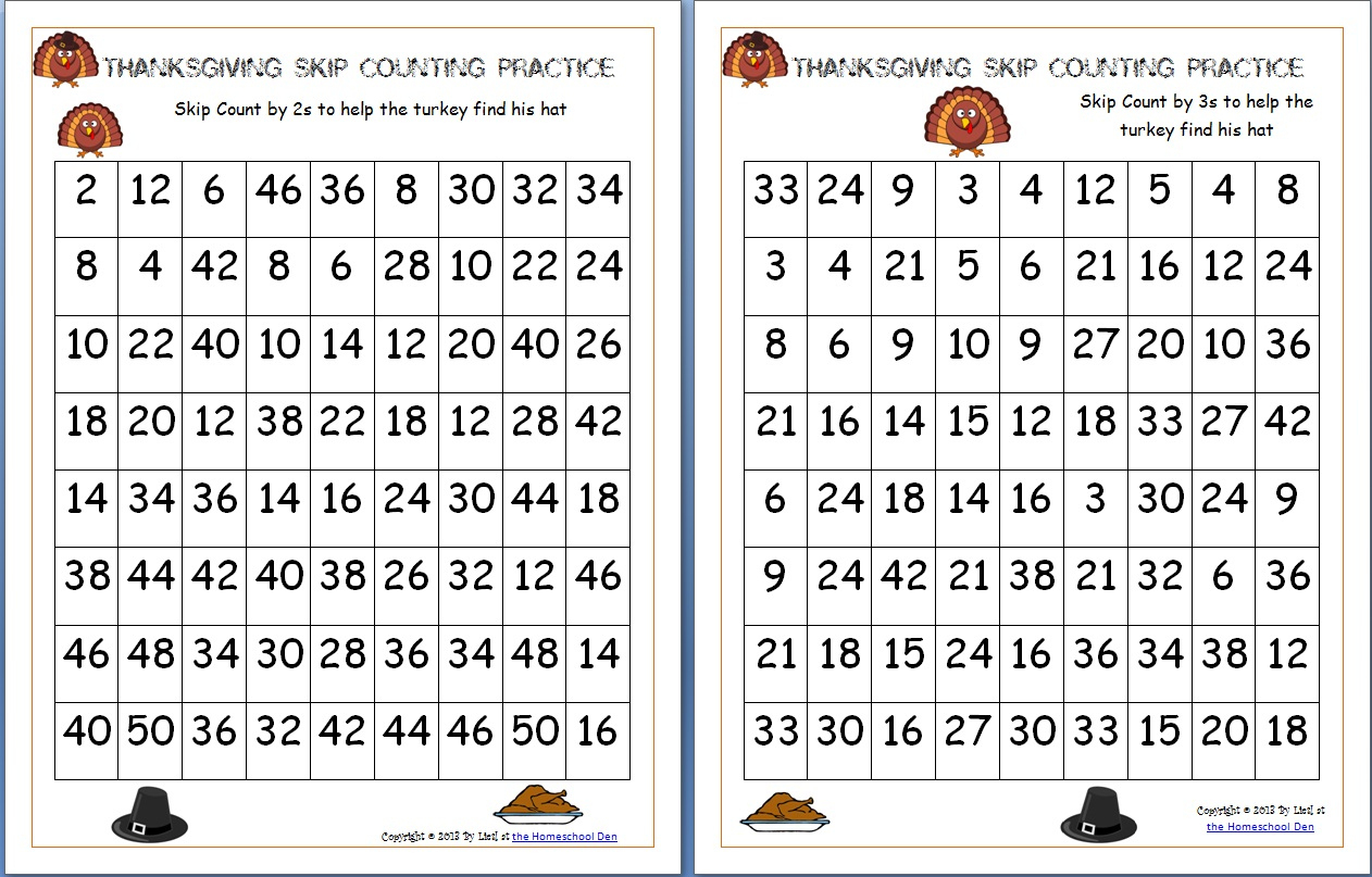 Free Thanksgiving Math Worksheets Archives - Homeschool Den in Thanksgiving Math Worksheets For Middle School