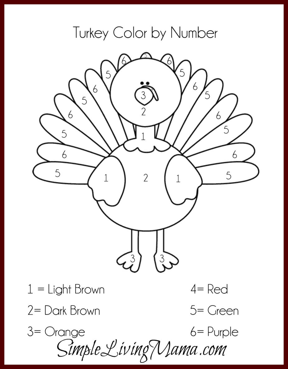 Free Thanksgiving Printables And Crafts For Kids - Simple Living Mama throughout Thanksgiving Craft Worksheets