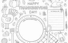 Free Thanksgiving Printables. | Skip To My Lou throughout Happy Thanksgiving Worksheets
