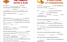 Grammar Practice With Thanksgiving Printables — Shurley English Blog with regard to Thanksgiving Language Arts Worksheets