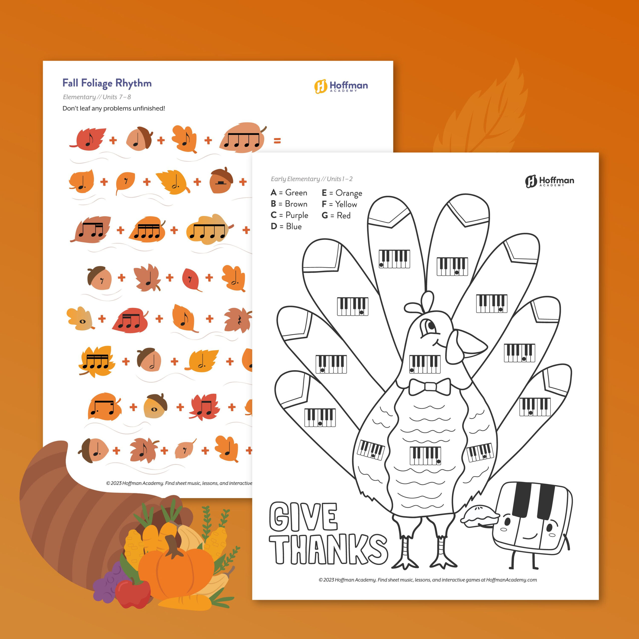 Piano Music Theory Thanksgiving Packet regarding Thanksgiving Music Theory Worksheets