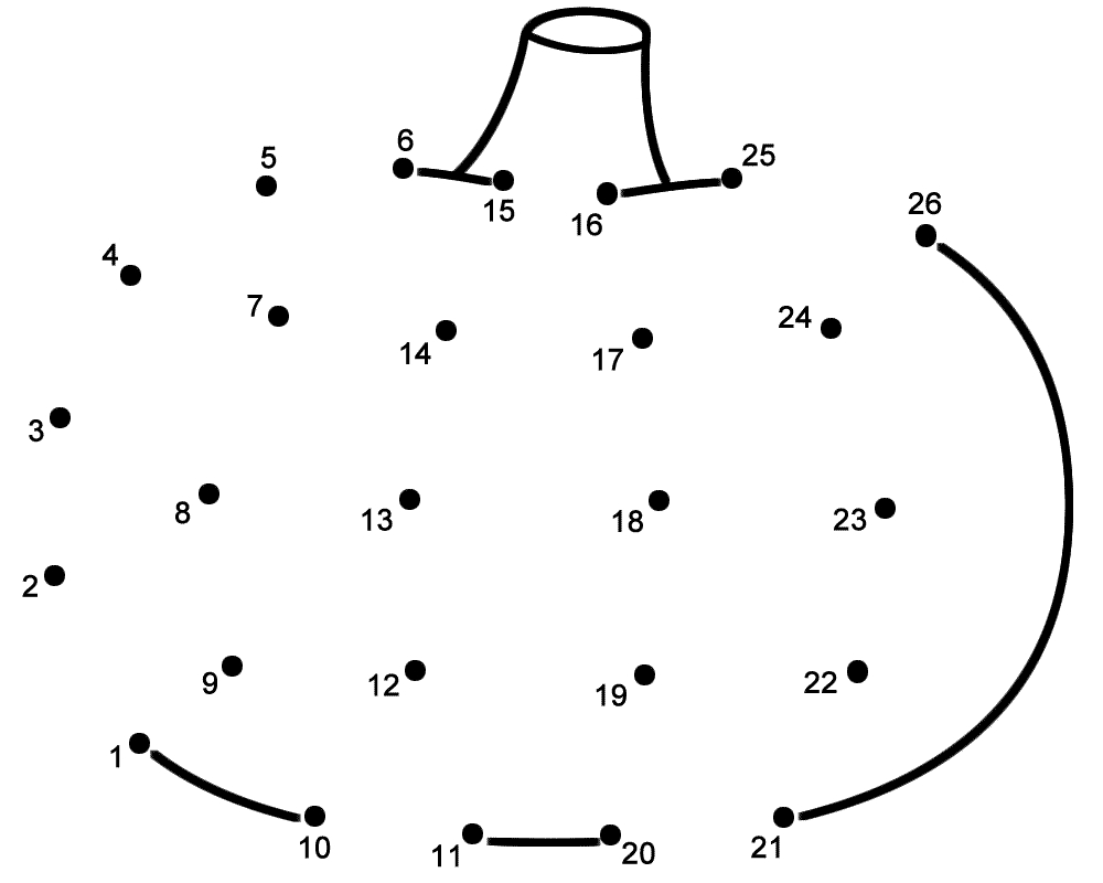 Pumpkin - Connect The Dots, Count1&amp;#039;S (Thanksgiving) pertaining to Thanksgiving Pumpkin Worksheet