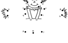 Scarecrow - Connect The Dotslowercase Letters (Thanksgiving) for Thanksgiving Connect The Dots Worksheets