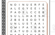 Spanish: Thanksgiving Day Word Search Packet intended for Thanksgiving Spanish Worksheets