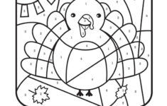Thanksgiving Colornumber Printable Kids Activity - Fun Loving with Thanksgiving Worksheets Color by Number