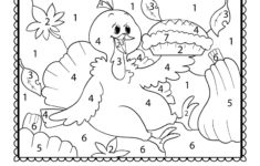Thanksgiving Colornumber Worksheet - Free Printable, Digital for Thanksgiving Worksheets Printables