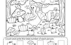 Thanksgiving Counting Worksheet - Free Printable, Digital, &amp; Pdf inside Thanksgiving Number Worksheets