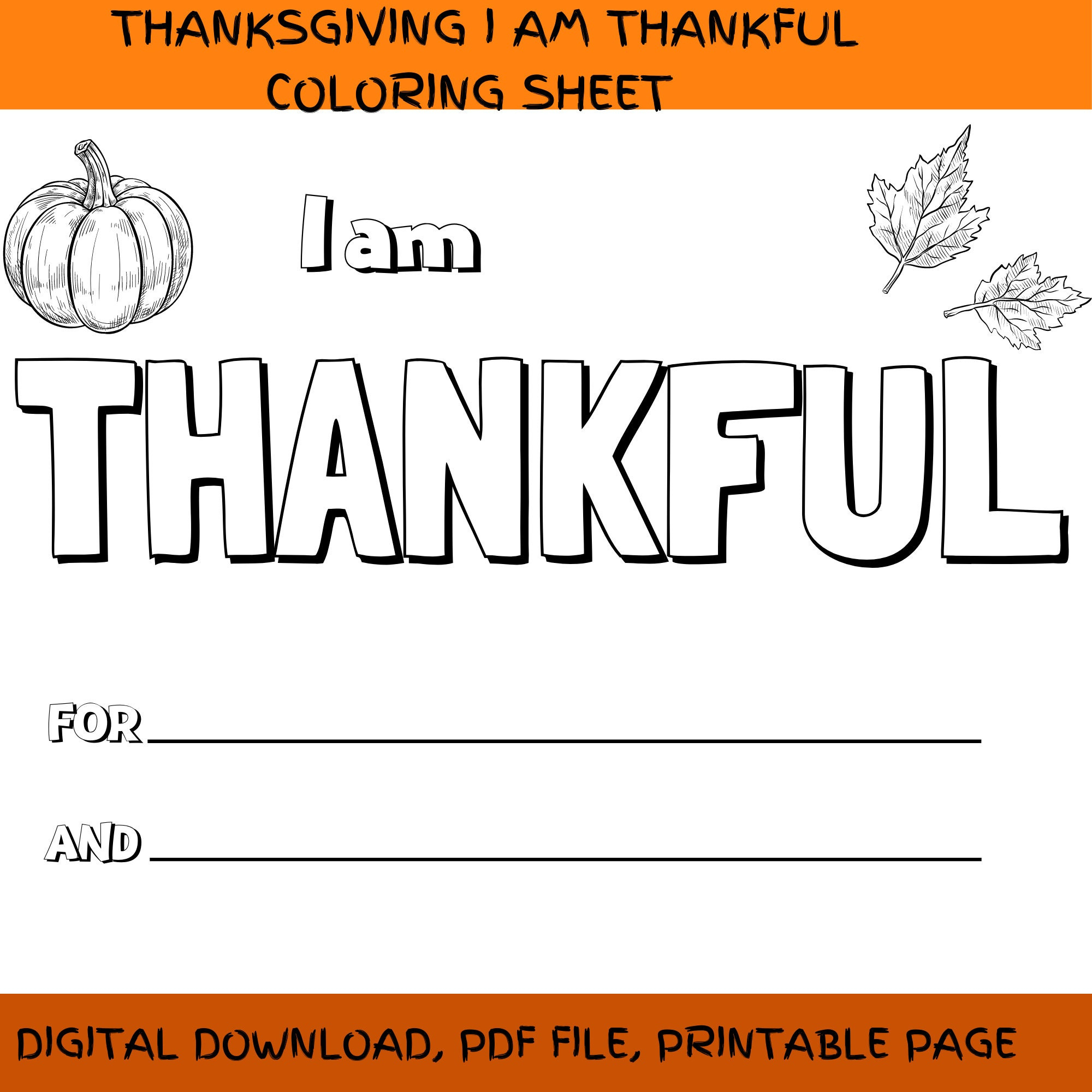 Thanksgiving Druckbare Für Kinder, Ich Bin Dankbar Für Druckbare regarding I Am Thankful For Thanksgiving Worksheet