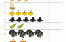 Thanksgiving Math Activities For Kindergarten for Thanksgiving Worksheets Free Kindergarten