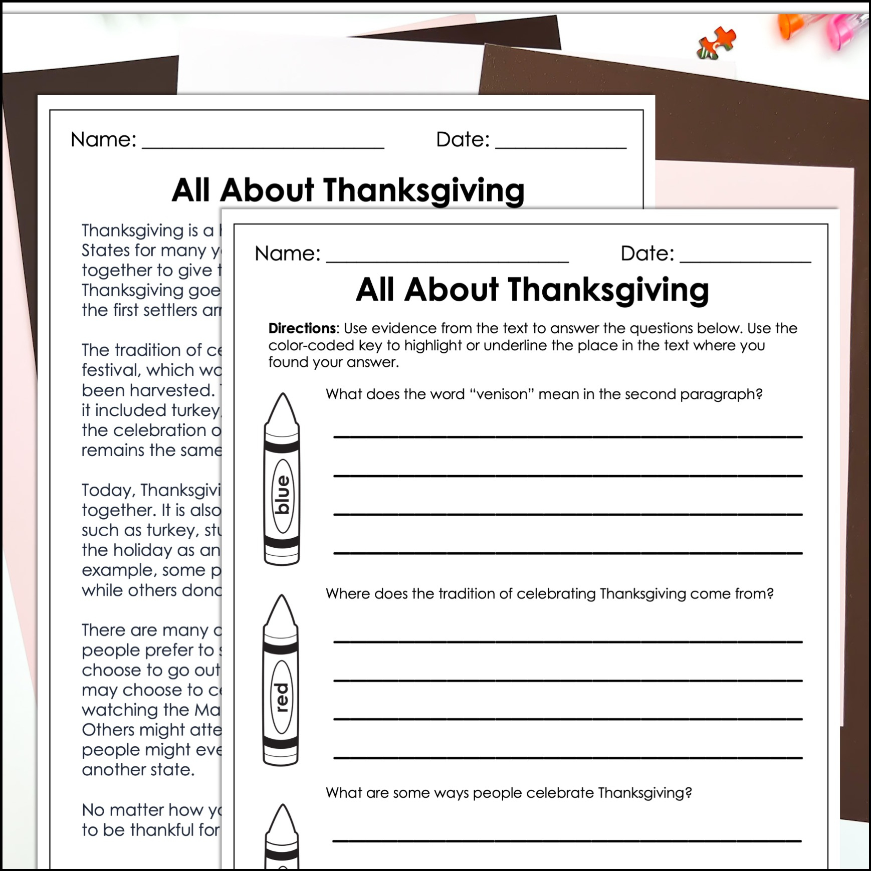 Thanksgiving Math Worksheet Alternatives | Fraction Turkey pertaining to Thanksgiving Worksheets 5th Grade