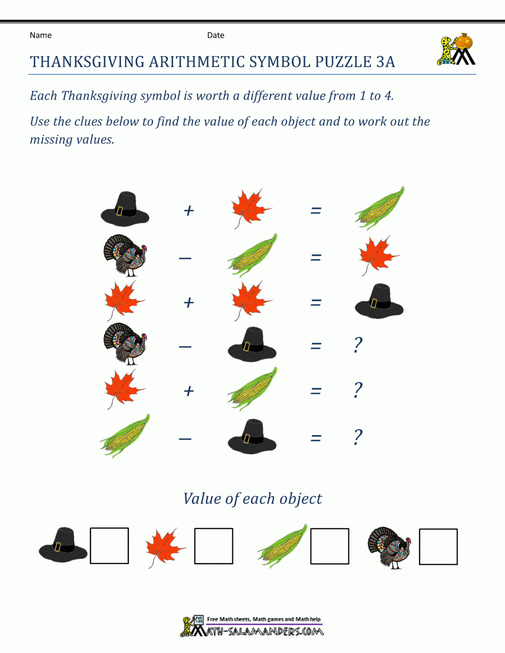 Thanksgiving Math Worksheets 3Rd Grade with regard to Free Printable Thanksgiving Worksheets For 3Rd Grade