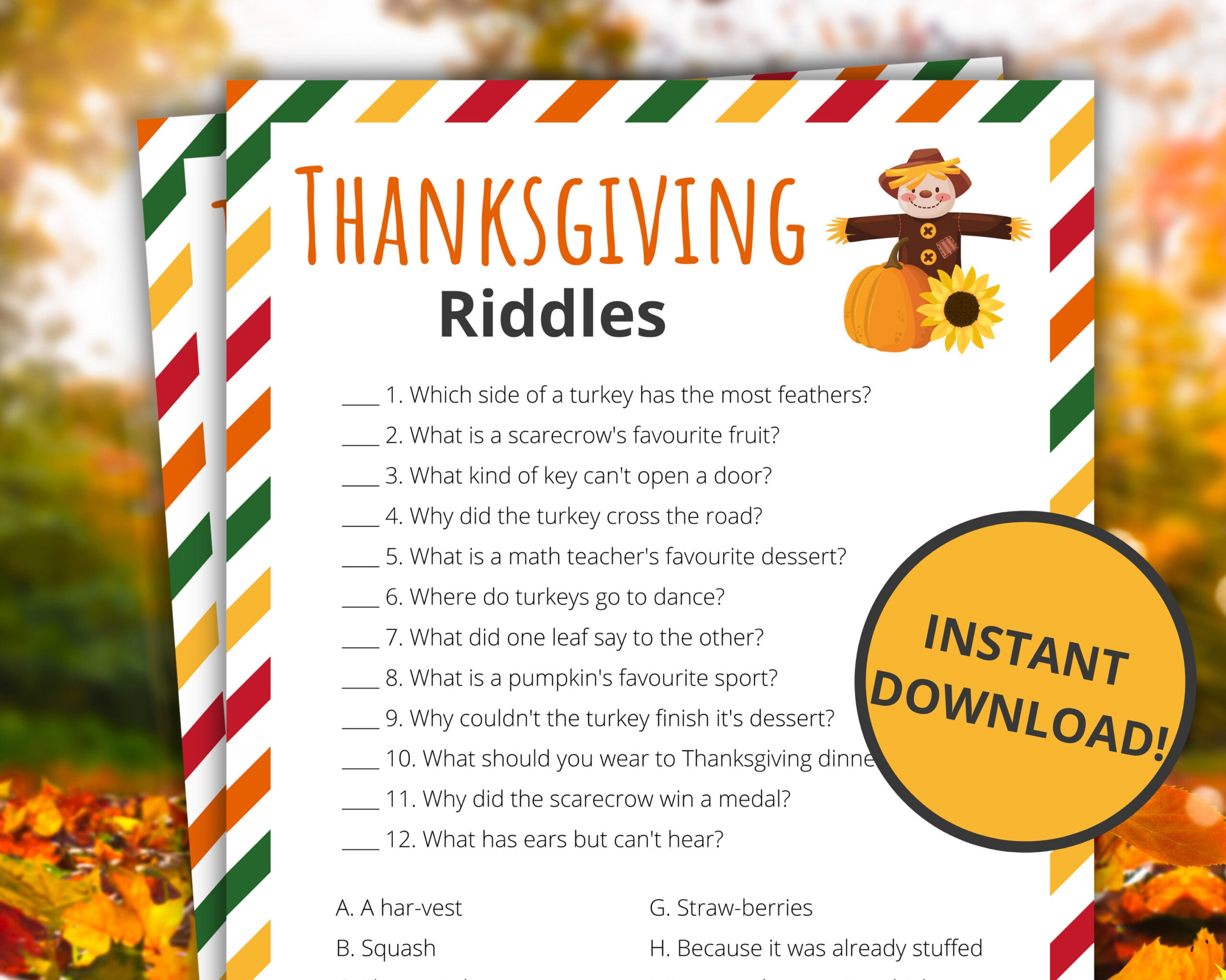 Thanksgiving Riddles | Printable Thanksgiving Game | Thanksgiving inside Thanksgiving Riddles Worksheet