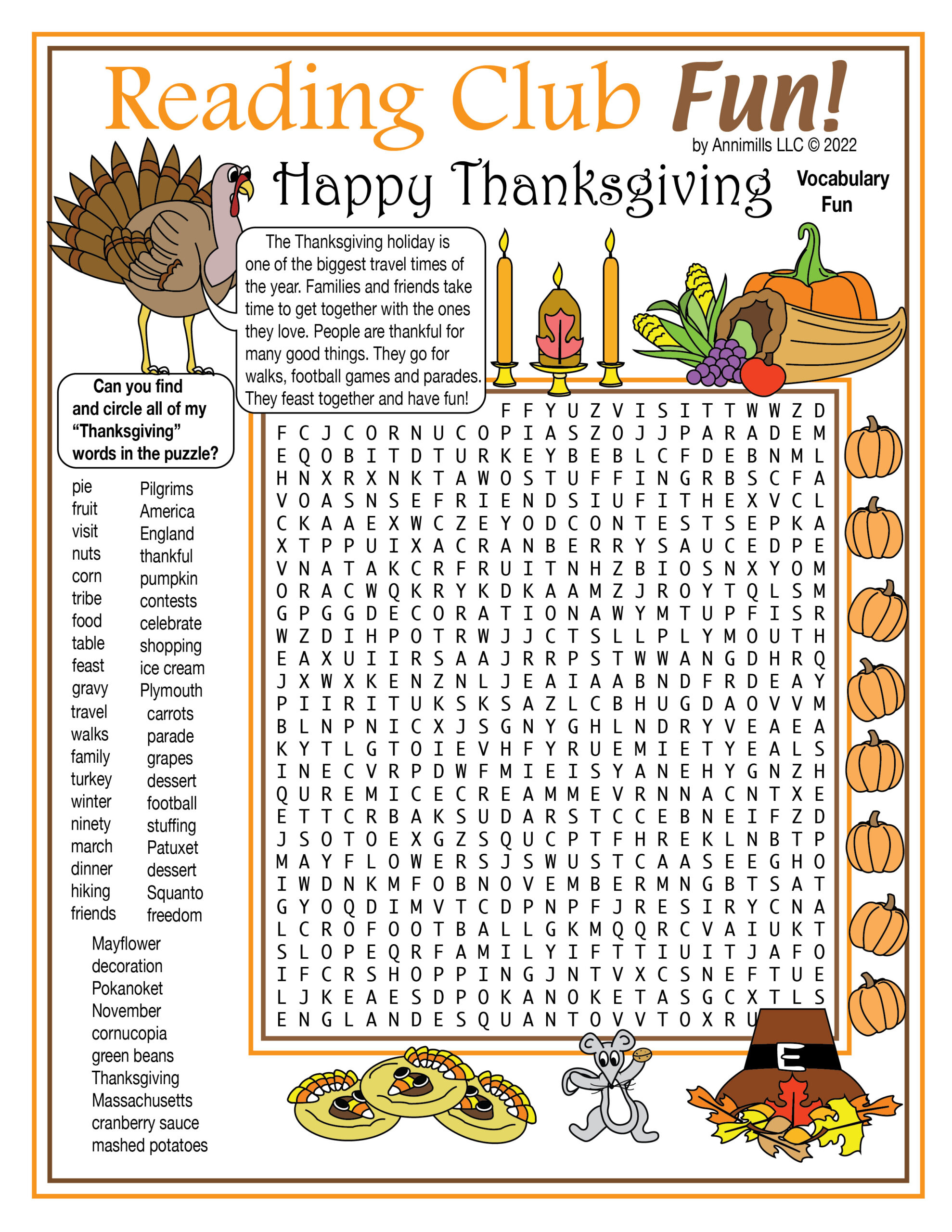 Thanksgiving Then &amp;amp; Now Printable Vocabulary Word Search Puzzle regarding Tpt Free Thanksgiving Worksheets
