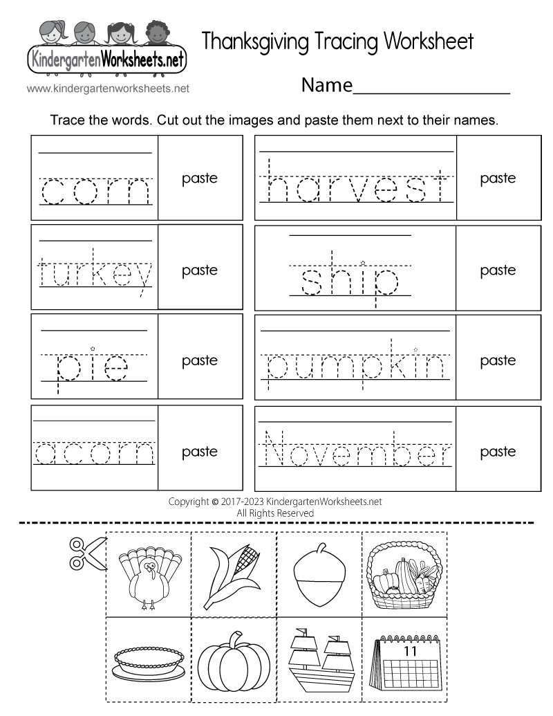 Thanksgiving Tracing Worksheet - Free Printable, Digital, &amp;amp; Pdf regarding Thanksgiving Alphabet Worksheets