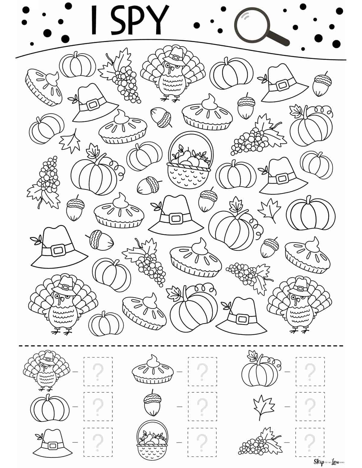Thanksgiving Worksheets | Skip To My Lou - Worksheets Library with Thanksgiving Worksheets Fun