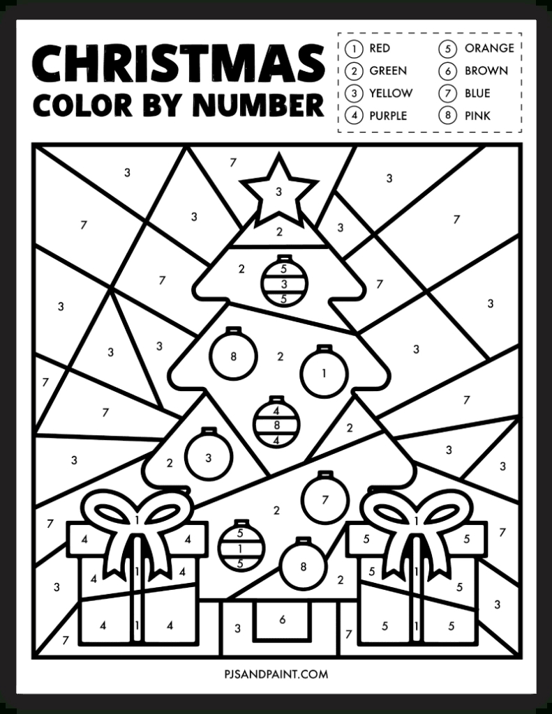 38 Free Printable Christmas Games And Activities - Pjs And Paint in Free Printable Preschool Christmas Worksheets
