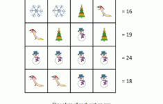 3Rd Grade Christmas Math Worksheets pertaining to Christmas Worksheets For 3Rd Graders