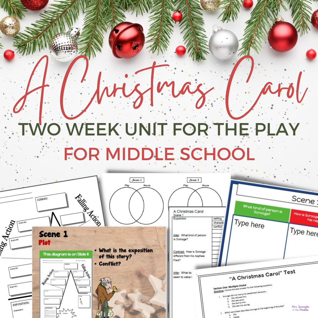 A Christmas Carol Activities Worksheets For The Play Version for A Christmas Carol Activities and Worksheets