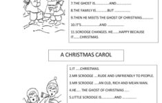A Christmas Carol: English Esl Worksheets Pdf &amp; Doc intended for A Christmas Carol Worksheets