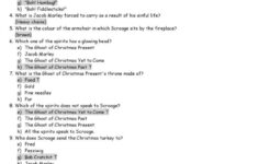A Christmas Carol Quiz Video Or Movi…: English Esl Worksheets Pdf pertaining to A Christmas Carol Worksheets Answer Key
