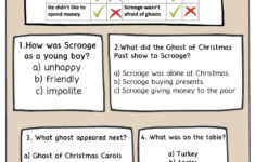 A Christmas Carol Worksheet Worksheet - Worksheets Library in A Christmas Carol Worksheets