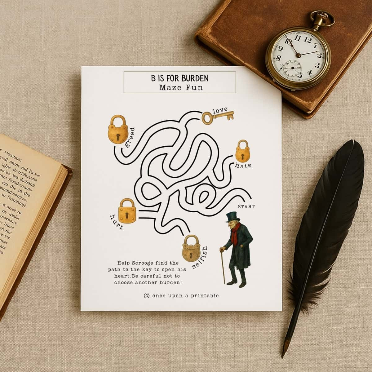 A Christmas Carol Worksheets (Free Printables) - Once Upon A Printable for A Christmas Carol Symbols Worksheets Answers