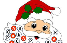 Alphabets Identification Christmas Theme Free Pdf Printable - I pertaining to Christmas Letter Recognition Worksheets