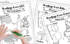 Christmas Around The World Book [Bonus Coloring Pages regarding Printable Worksheets Free Printable Christmas Around The World Coloring Pages