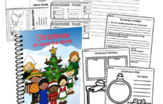Christmas Around The World Printables - Homeschooling 4 Him regarding Free Printable Christmas Around The World Worksheets