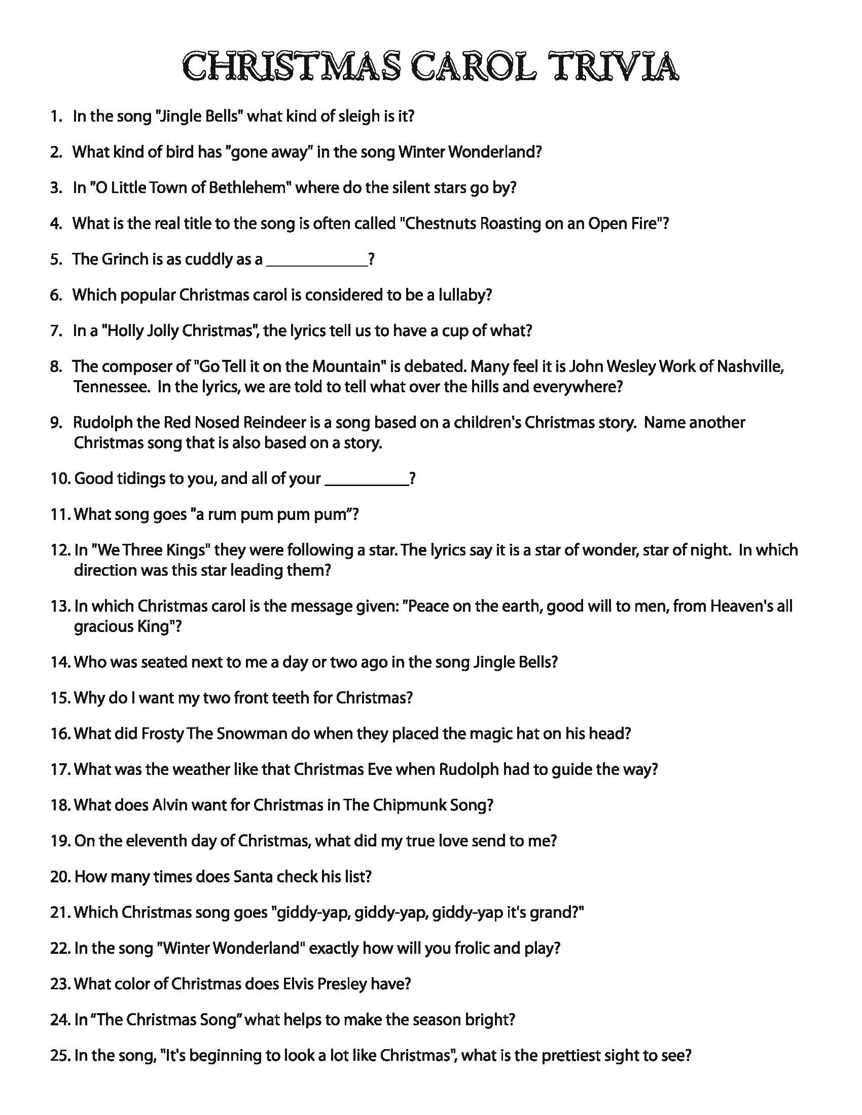 Christmas Carol Puzzles – The Button-Down Mind inside Christmas Carol Brain Teasers Worksheets